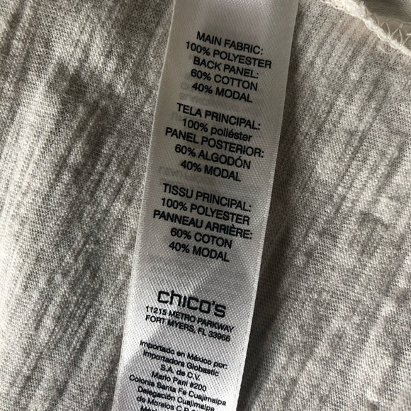 Chicos Ivory sleeveless blouse - Picture 5 of 8